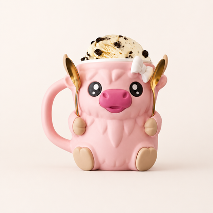 MOOCUP™ - Porte-pot de glace 🐮